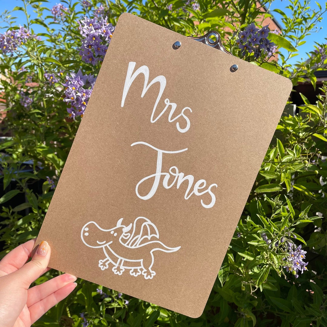 Personalised Clipboard Etsy UK