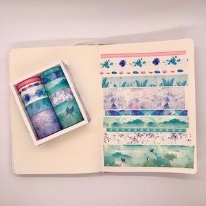 10 pcs set Washi Tape / Washi Tape set / Cute designs Washi Tape / 5 Different Sets Washi Tape