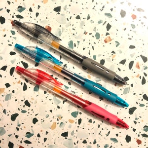 0.5mm Roller Gel Pen, Gel Pens, .5mm Gel pens, 3 Different Colors, Colored Gel Pens, Roller Pen, Gel Pen