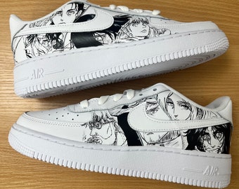 Sneakers personalizzate con pannello Manga