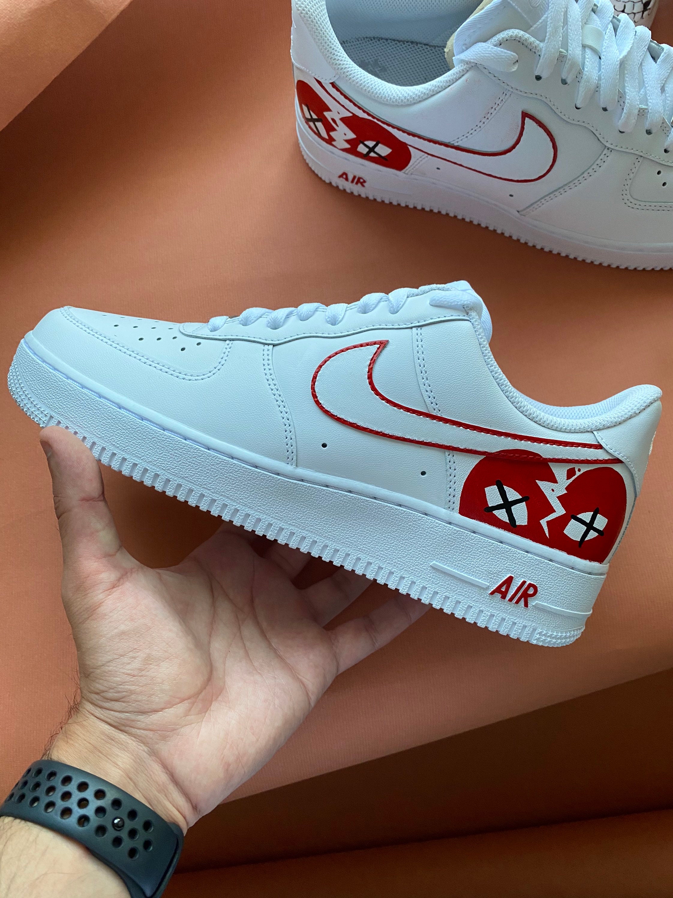 supreme low custom air force 1