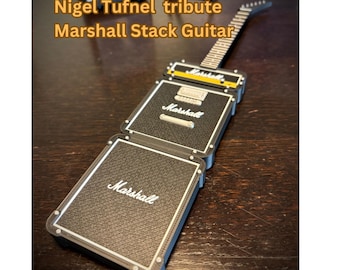 Spinal Tap Marshall Stack Guitar: 3D Printed 1/4 Scale Replica - Made in the USA