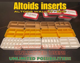 Altoids Tin Insert – 3D Printed Organizer, EDC Storage