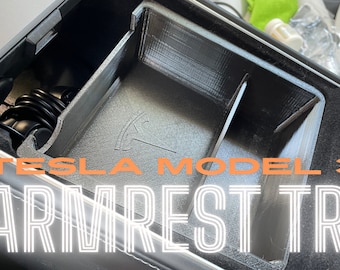 Tesla Model 3/Y Armrest Storage Tray - 2021-2023 model years