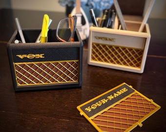 VOX Amp Pencil Holder: Music Lover's Desk Organizer