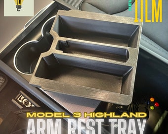Tesla Model 3 Armrest Tray - 2024 Highland edition