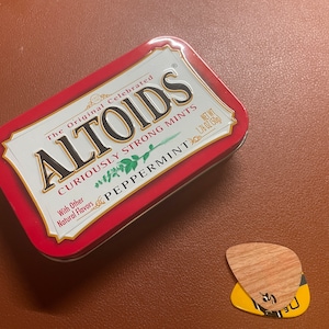 Altoids Guitar Pick Case - 3D Printed, Tin Optional (picks Not Included ...