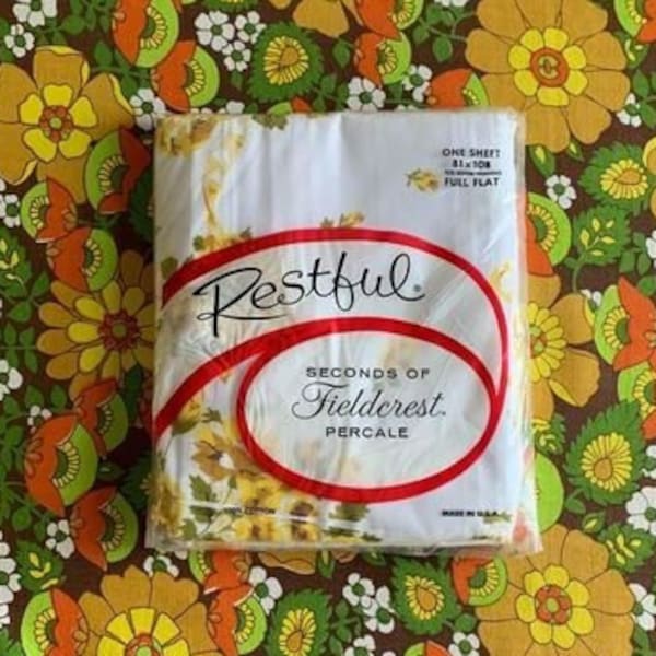 Fieldcrest Vintage Sheets Etsy