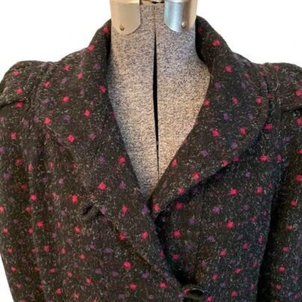 Wool Blend Coat - Etsy