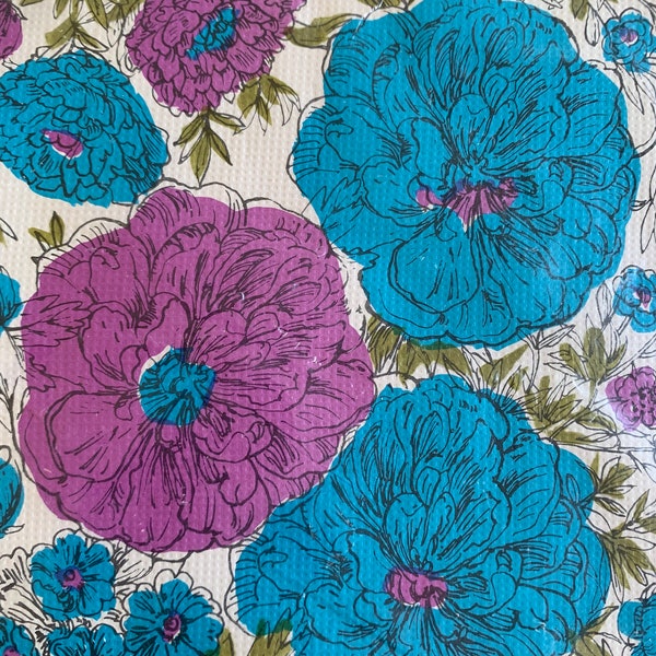 Vintage 70's Hallmark Flower Power Paper Placemats