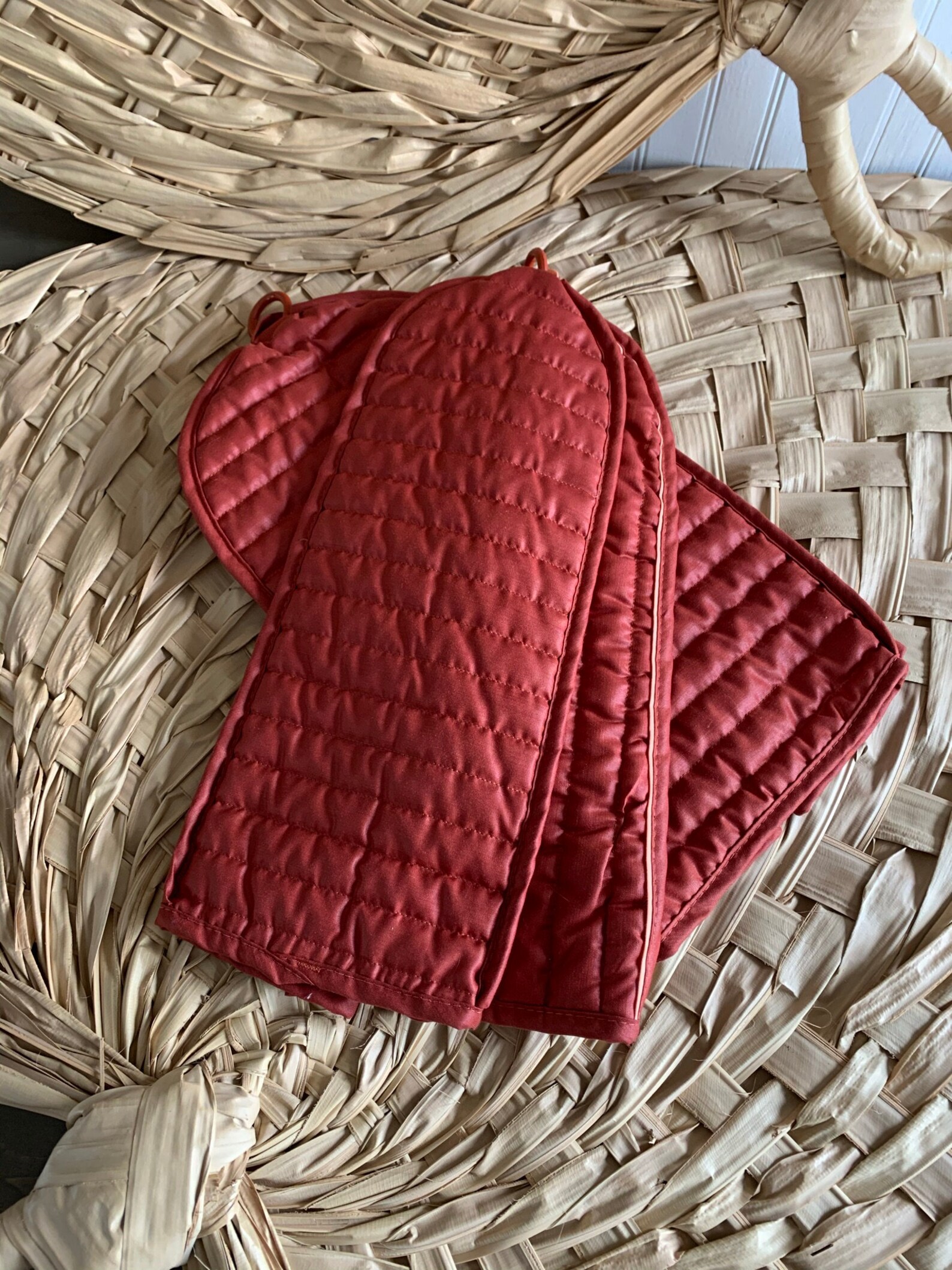 Vintage Quilted Kitchen Appliance Covers Etsy