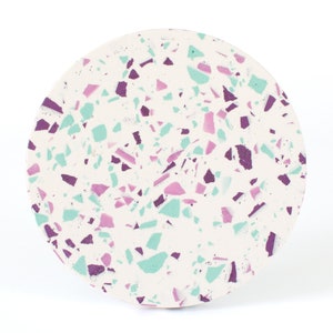Unicorn Terrazzo Coaster