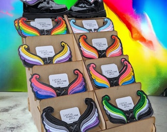 Pride flag show wings bat wings, all flags available