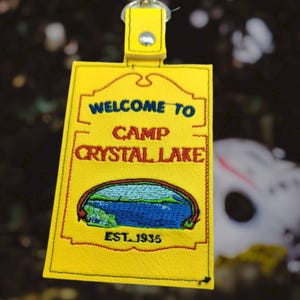 Camp sign badge holder/ mini wallet