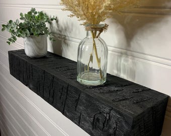 Rustic Wood Beam – Reclaimed Barn Beam – Solid Wood Mantel Beam – Farmhouse Decor – Custom Wood Beam