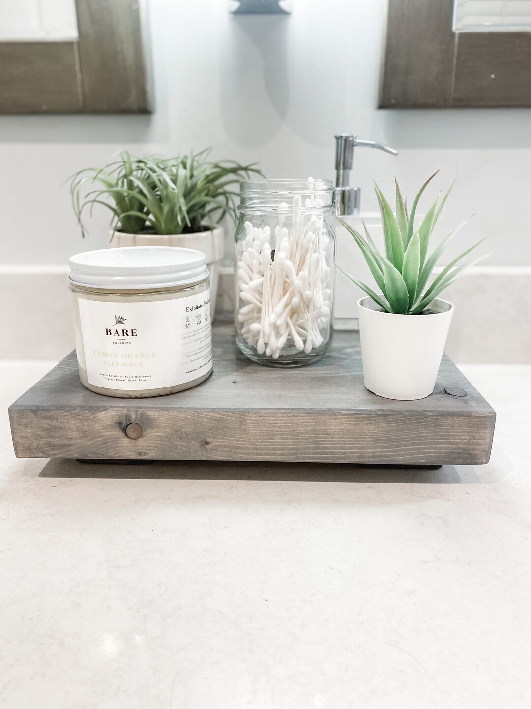 Counter/table Riser | Wood Tray | Wooden Riser Stand |farmhouse Stand ...