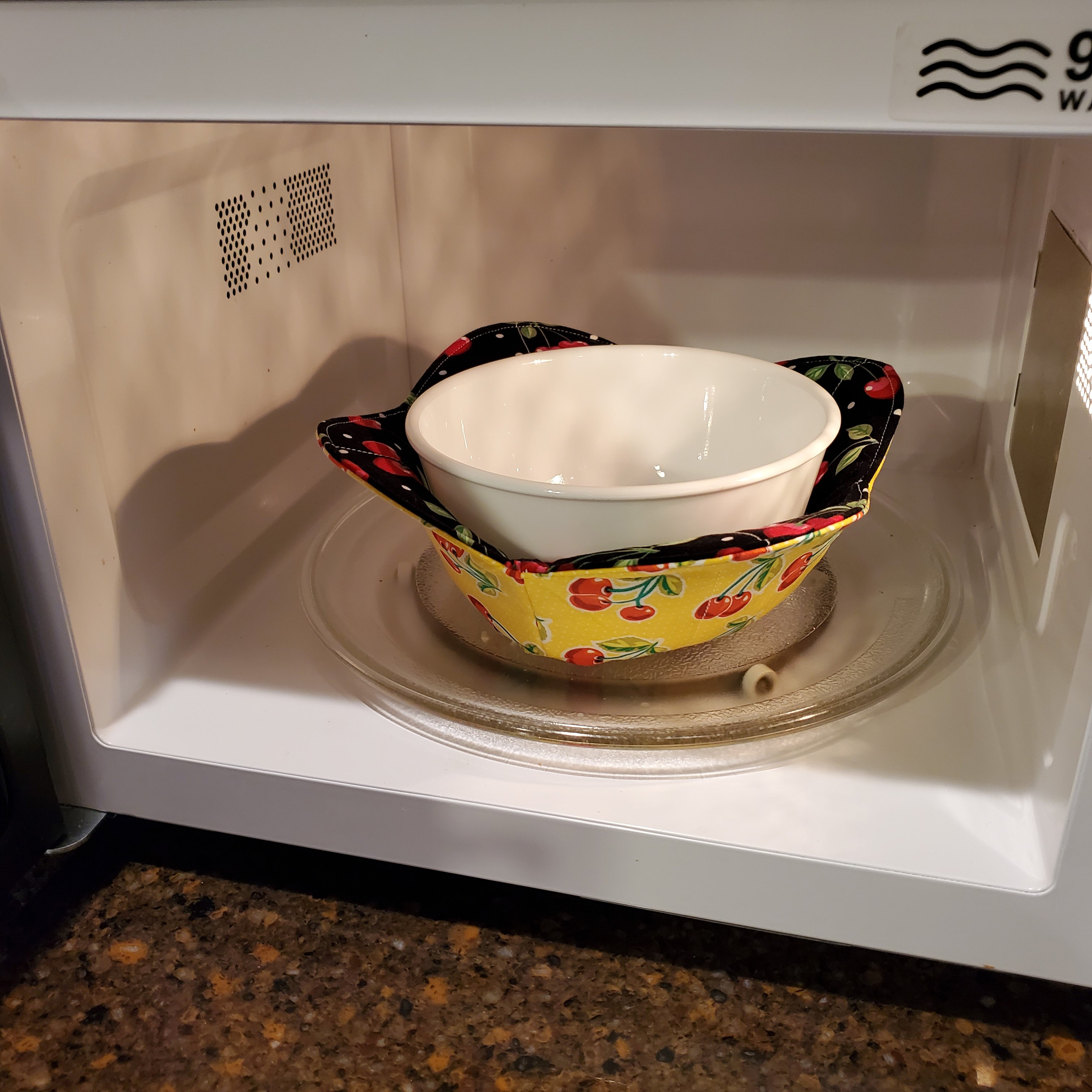 Reversible Bowl Cozy Microwave Soup Bowl Holder Potholder Etsy