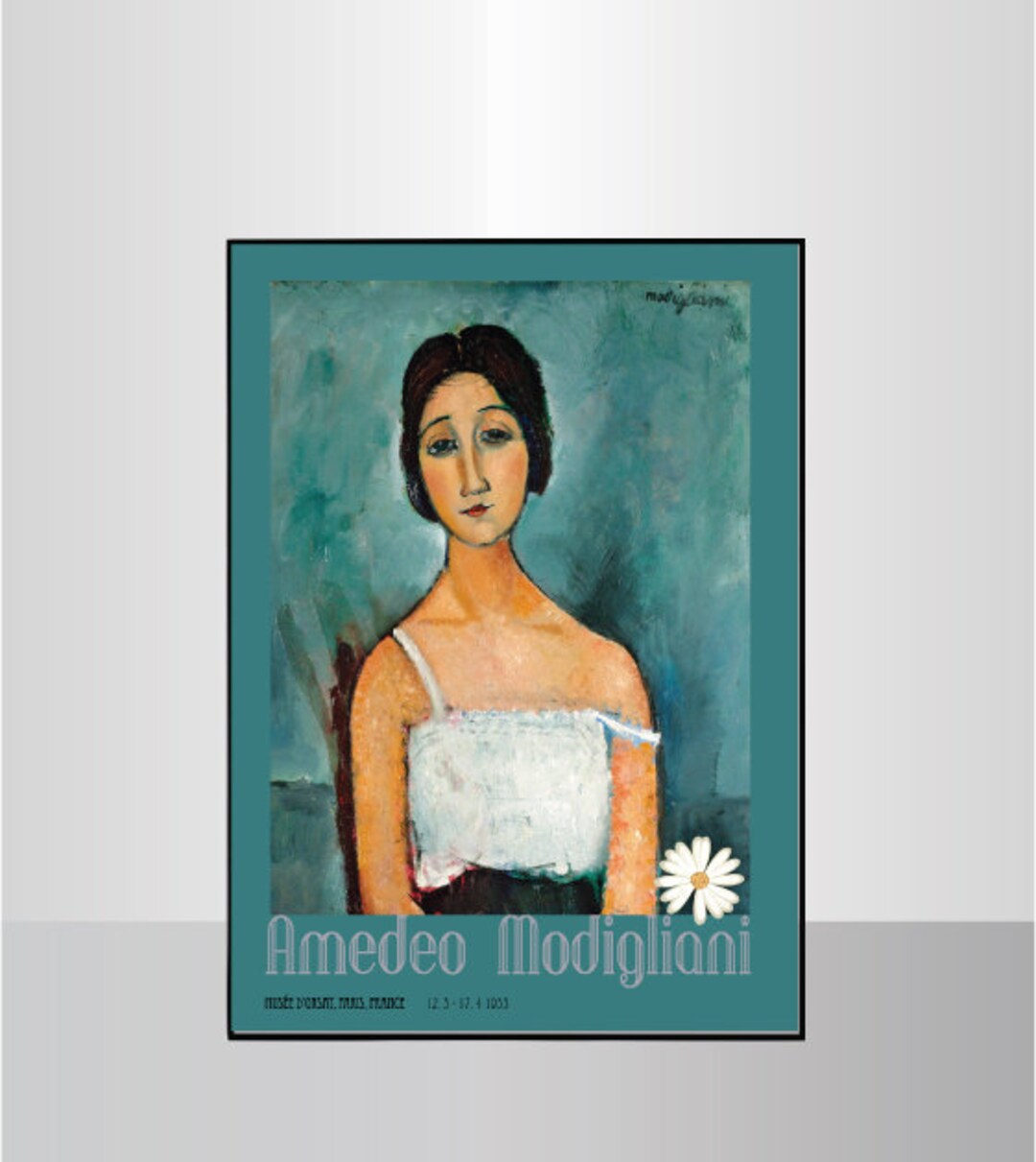 AMEDEO MODIGLIANI POSTER 1953 - Etsy
