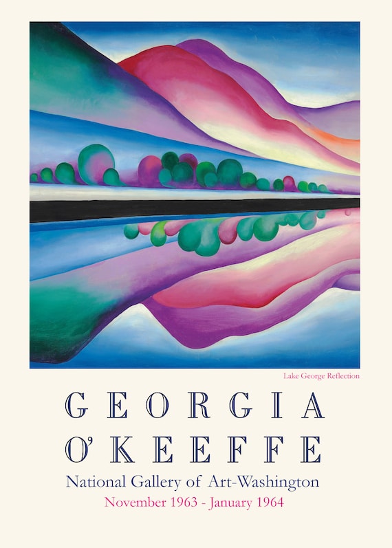 GEORGIA O'keeffe,georgia O'keeffe Poster,o'keeffe Print,o'keeffe