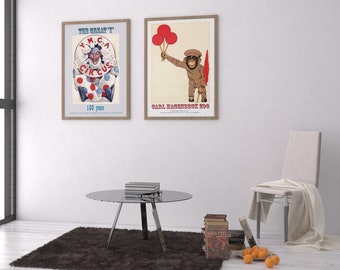 2 x VINTAGE CIRCUS POSTERS