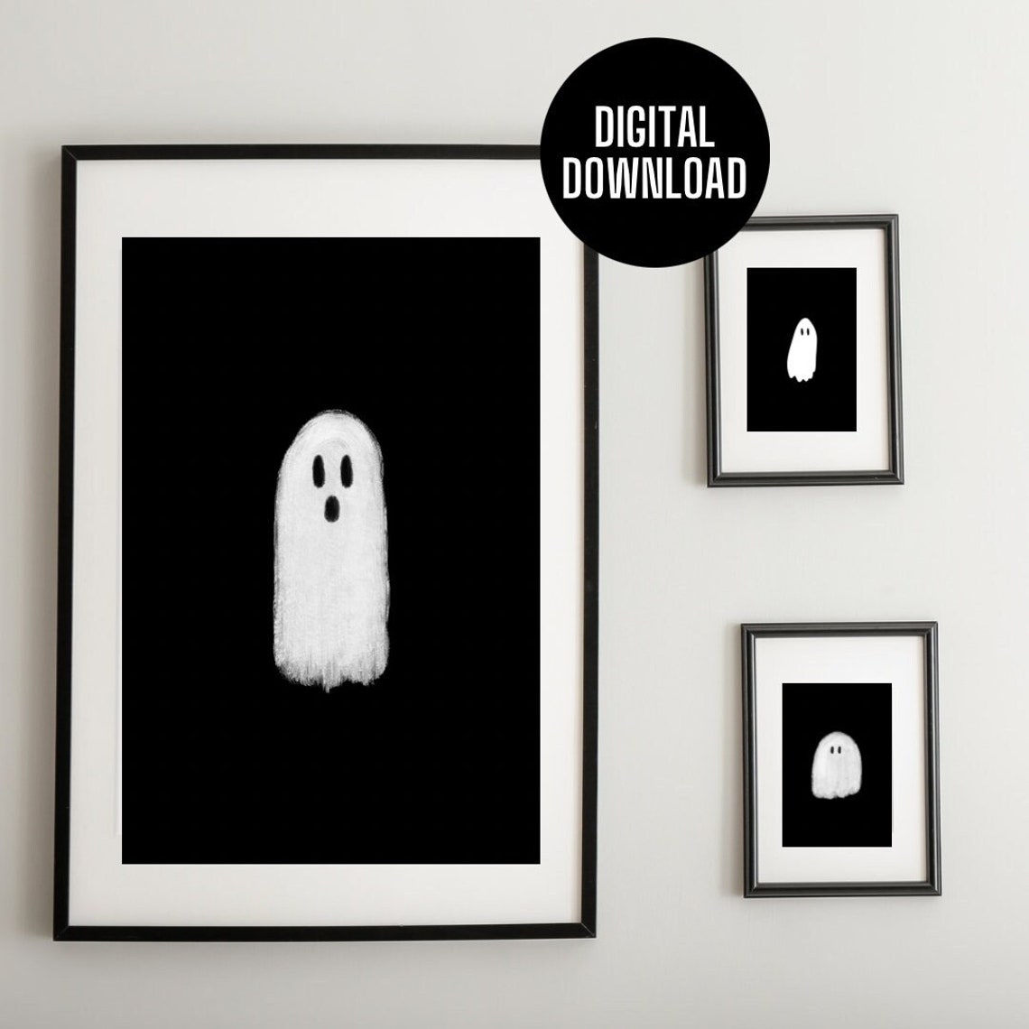 Ghost Wall Art Print (5 Different Prints) / 4x6, 8 X10 - Etsy