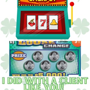 PRINTABLE I Hope You Hit the JACKPOT I Did With a Client Like - Etsy