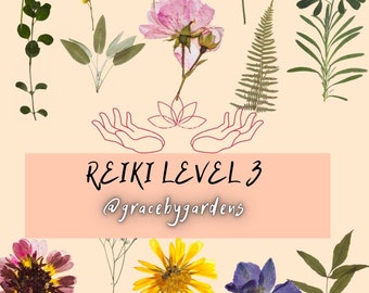 One On One Reiki Level 3 Attunement