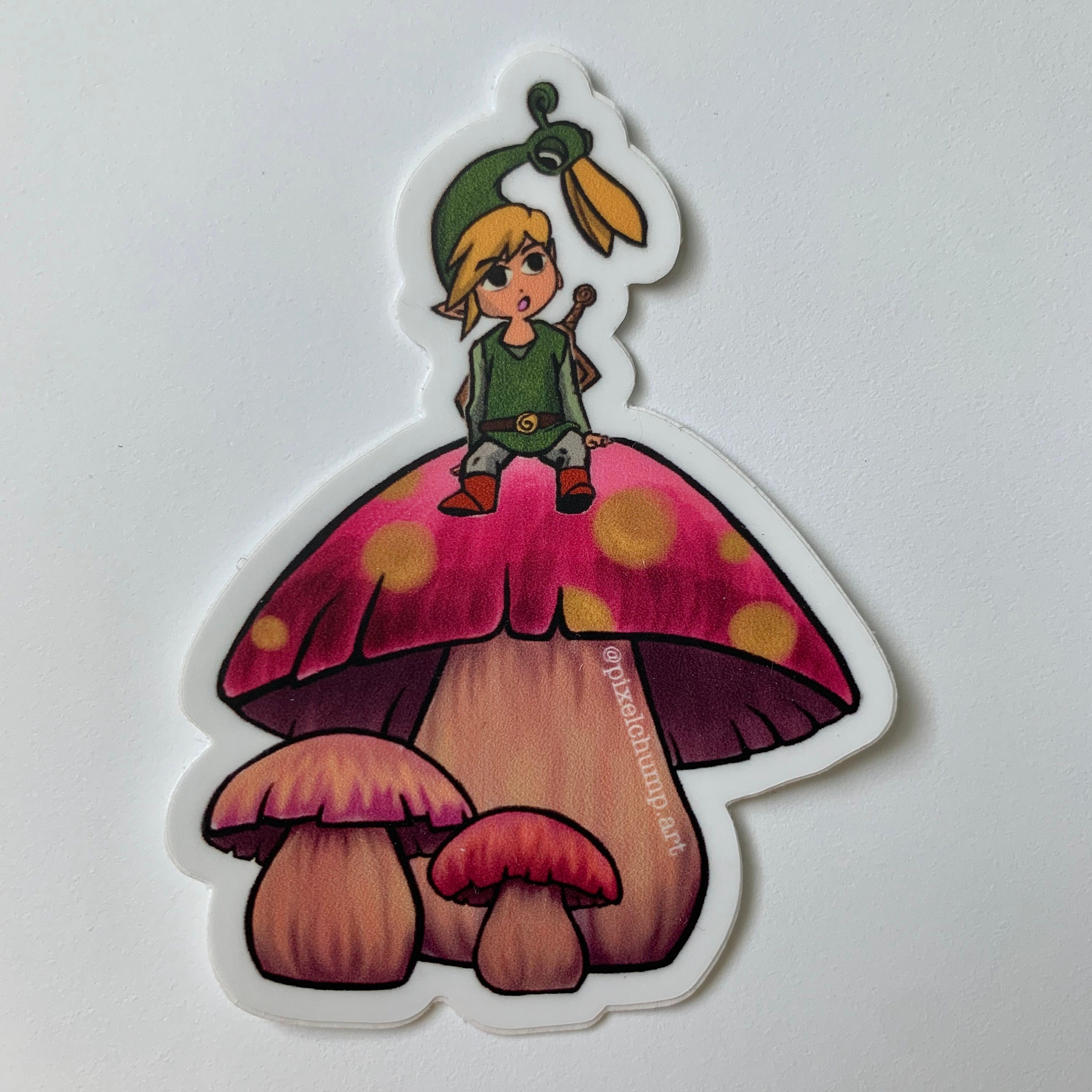 Legend of Zelda Link Sticker Etsy