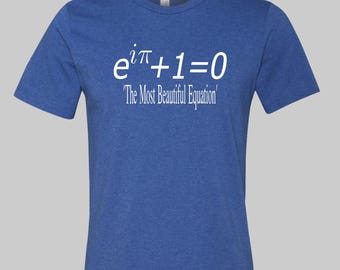 Euler's Identity T-Shirt: The Most Equation Tee