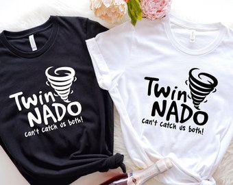 Twin NADO T-Shirts: Matching Sibling Birthday Gift Shirts