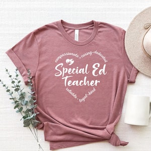 Special Education Teacher T-Shirts, Special Education Shirts, Autism Teacher Shirt, Teacher&#39;s Day T-Shirts, T-shirts For Teachers
