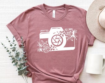 Photographer Gift, Camera Lover, Photographer Shirt, Photography T-Shirt, Photography Tee, Wedding Photographer Shirt, Gift for Photographer