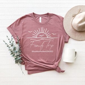 Custom Family Trip T-Shirts: Matching Vacation Tees image 4