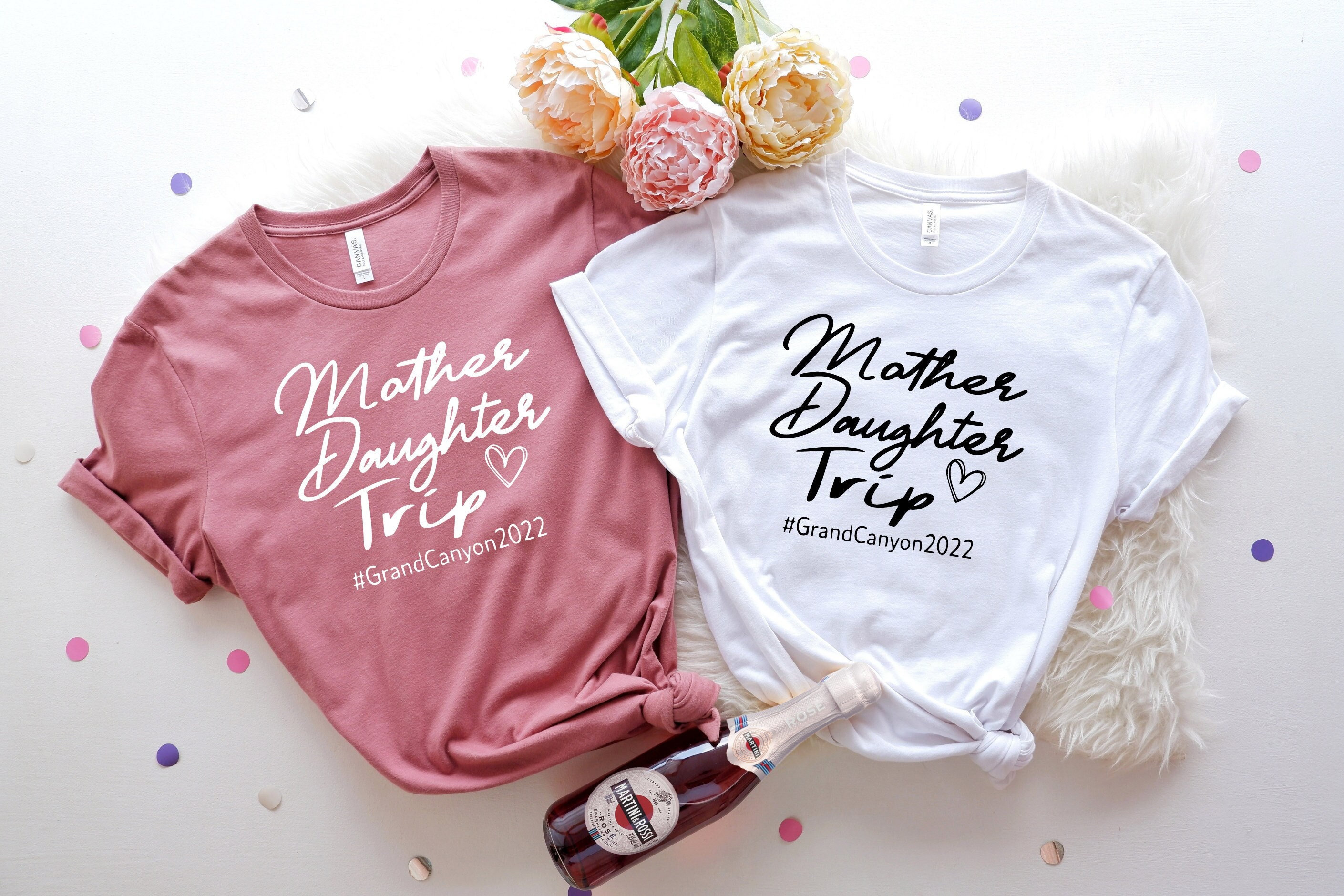 Matching Mother Daughter Trip Shirts: 2025 Summer Vacation