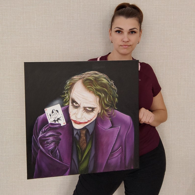 Картина джокер на стену