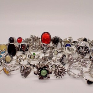 Funky cheap rings etsy