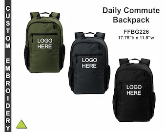 Custom Embroidery Daily Commute Backpack- FFBG226