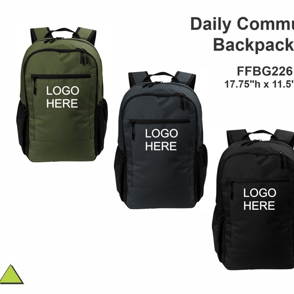 Custom Embroidery Daily Commute Backpack- FFBG226