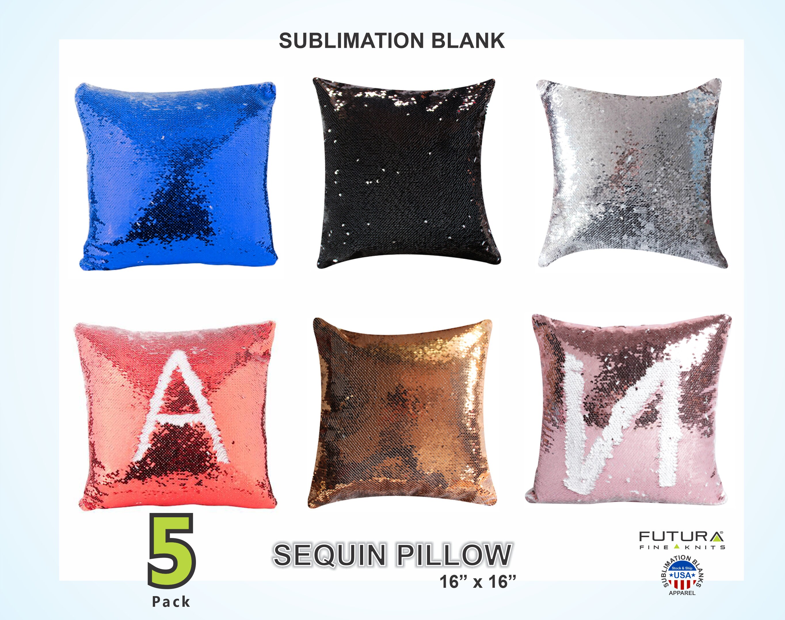 Sublimation Pillow (Pack of 5) – Craft Haven