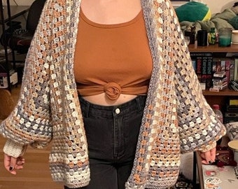 Granny Square Cardigan Pattern