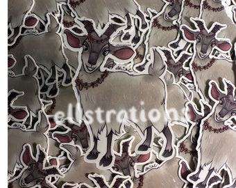 Ruth the Goat | original character  illustration Sticker