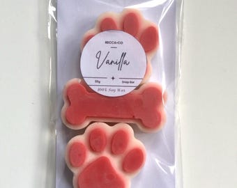 Wax Melt Dog Paw Mini Set Made With Natural Soy Wax | The Perfect Gift For Her Or Gift For Him | Handmade Home Decor And Home Fragrance