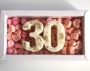 Wax Melt Birthday Heart Set Made With Natural Soy Wax | The Perfect Gift For Her Or Gift For Him | Handmade Home Decor And Home Fragrance