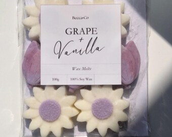 Wax Melt Flower Set Made With Natural Soy Wax | The Perfect Gift For Her Or Gift For Him | Handmade Home Decor And Home Fragrance