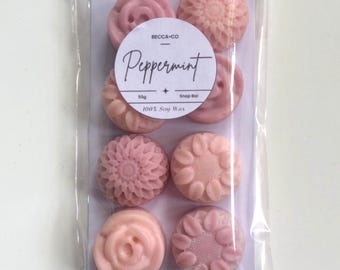 Wax Melt Flowers Mini Set Made With Natural Soy Wax | The Perfect Gift For Her Or Gift For Him | Handmade Home Decor And Home Fragrance