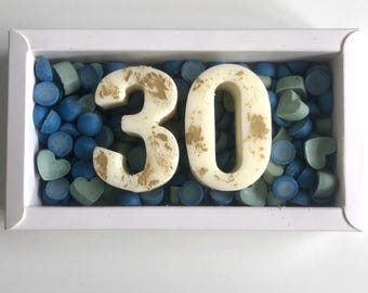 Wax Melt Birthday Heart Set Made With Natural Soy Wax | The Perfect Gift For Her Or Gift For Him | Handmade Home Decor And Home Fragrance