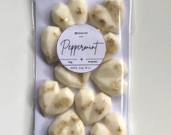 Wax Melt Hearts Mini Set Made With Natural Soy Wax | The Perfect Gift For Her Or Gift For Him | Handmade Home Decor And Home Fragrance