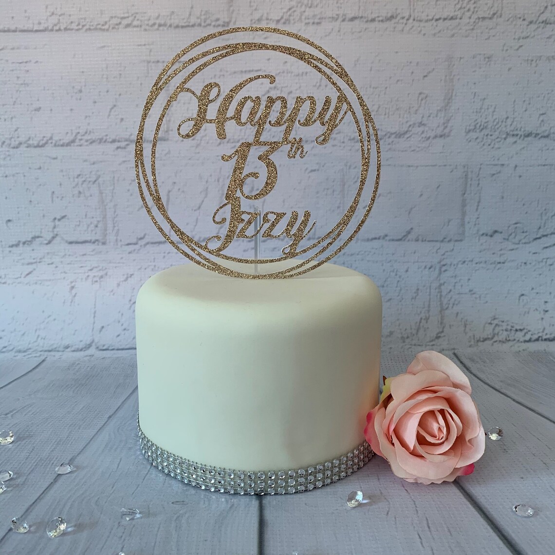 Card Cake Topper Celebration Topper Cardstock Cake Topper Etsy