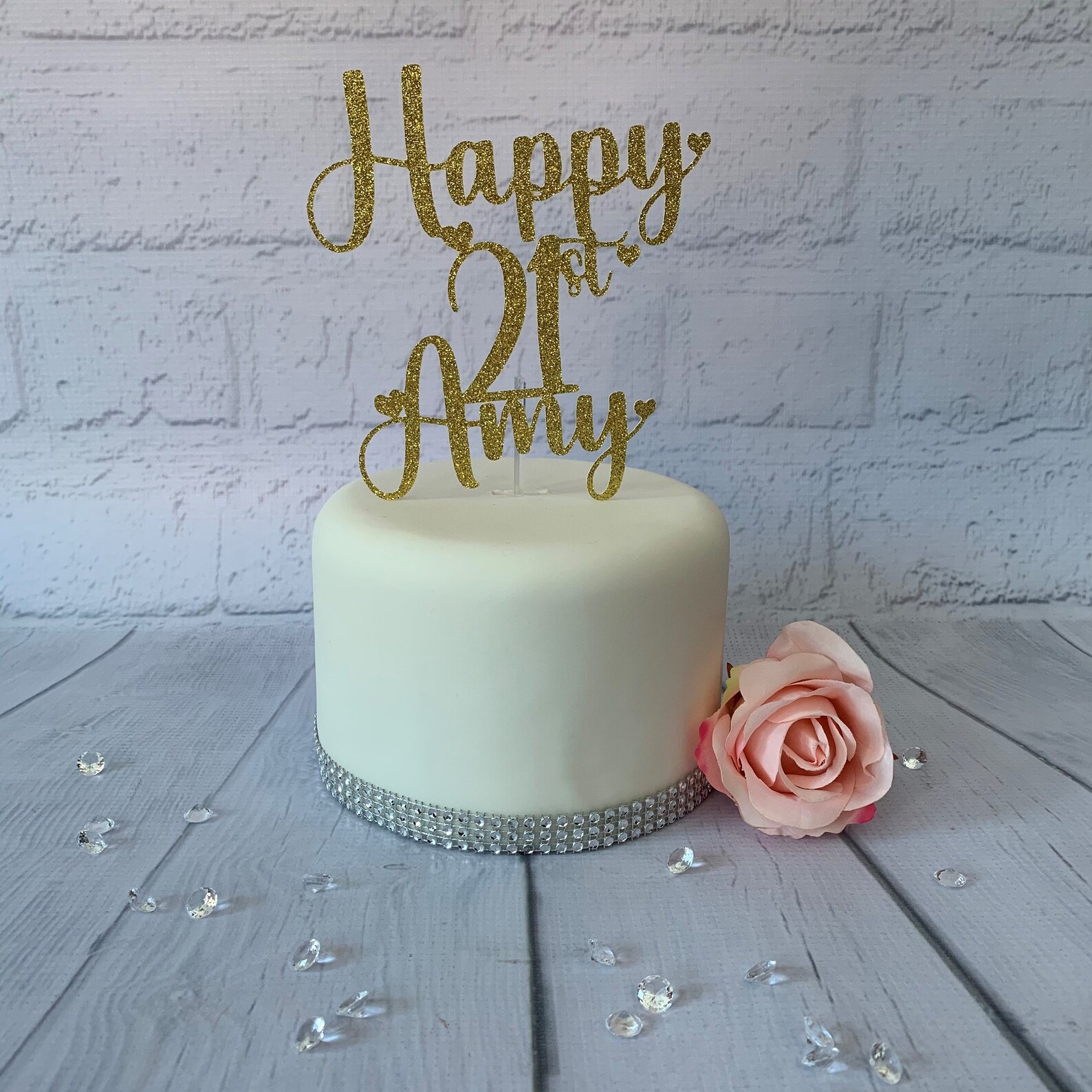 Card Cake Topper Celebration Topper Cardstock Cake Topper Etsy