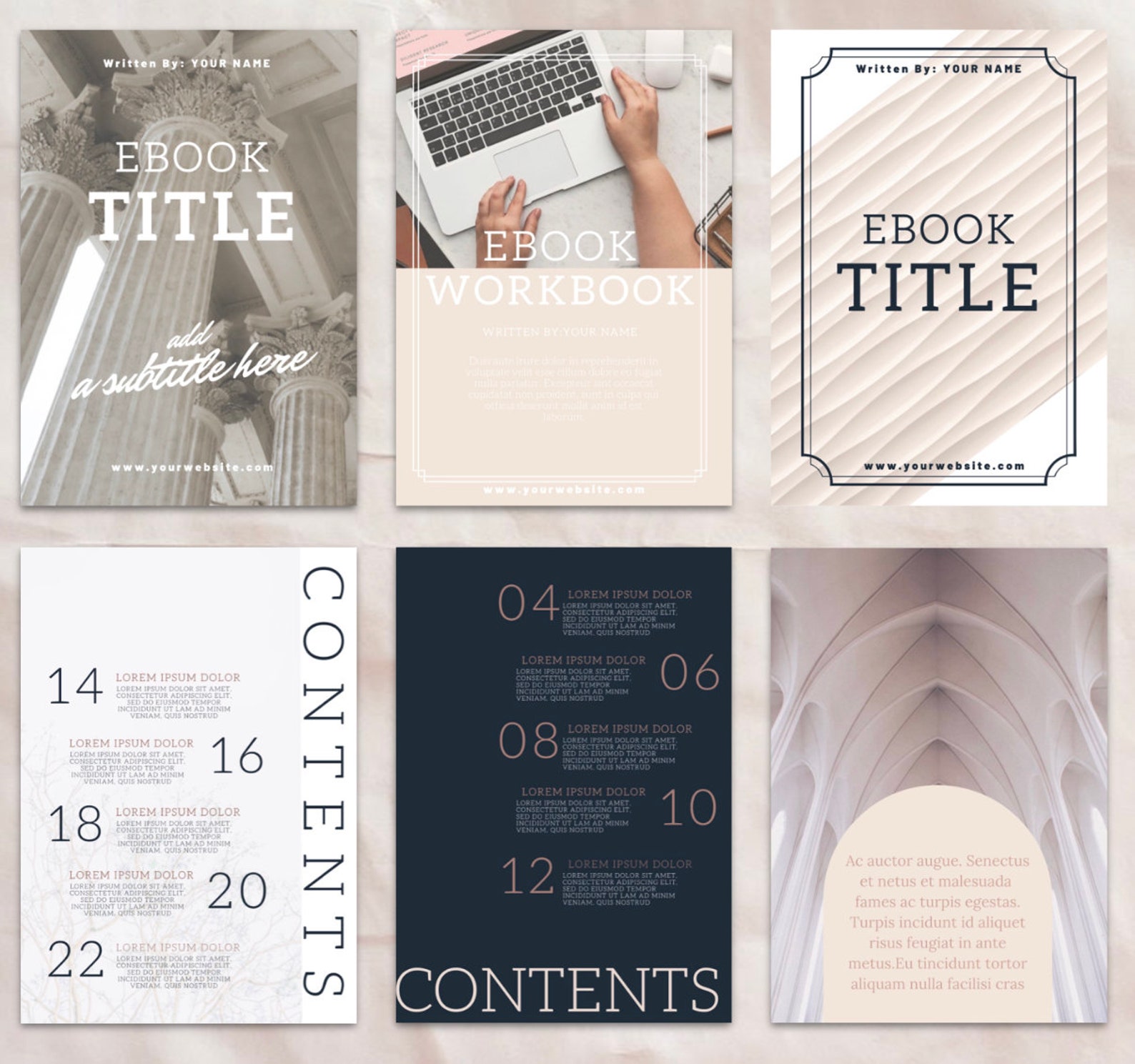 Ebook Template for Canva Multipurpose all purpose Canva Etsy
